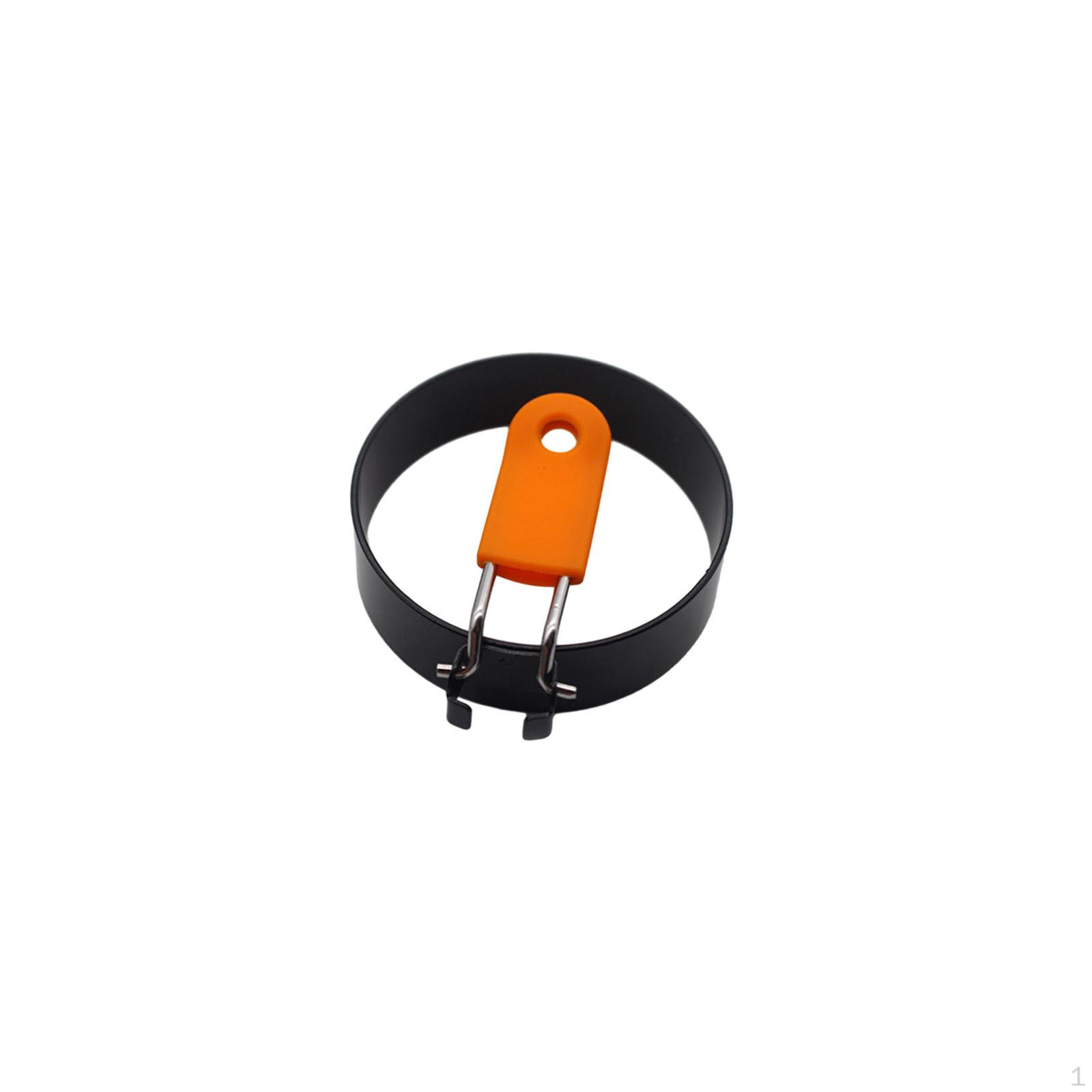 

Breakfast for Cooking, Kitchen Accessory with Handle, Nonstick Pancake Maker Orange