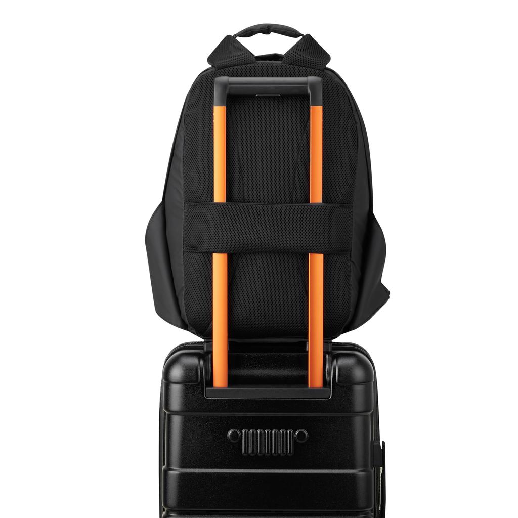DELSEY PARIS JEEP JS011B VERSATILE BACKPACK, 25L, 46cm, 0.6kg, 2-Year Warranty, Official Import, Black, Product Number J0274560000