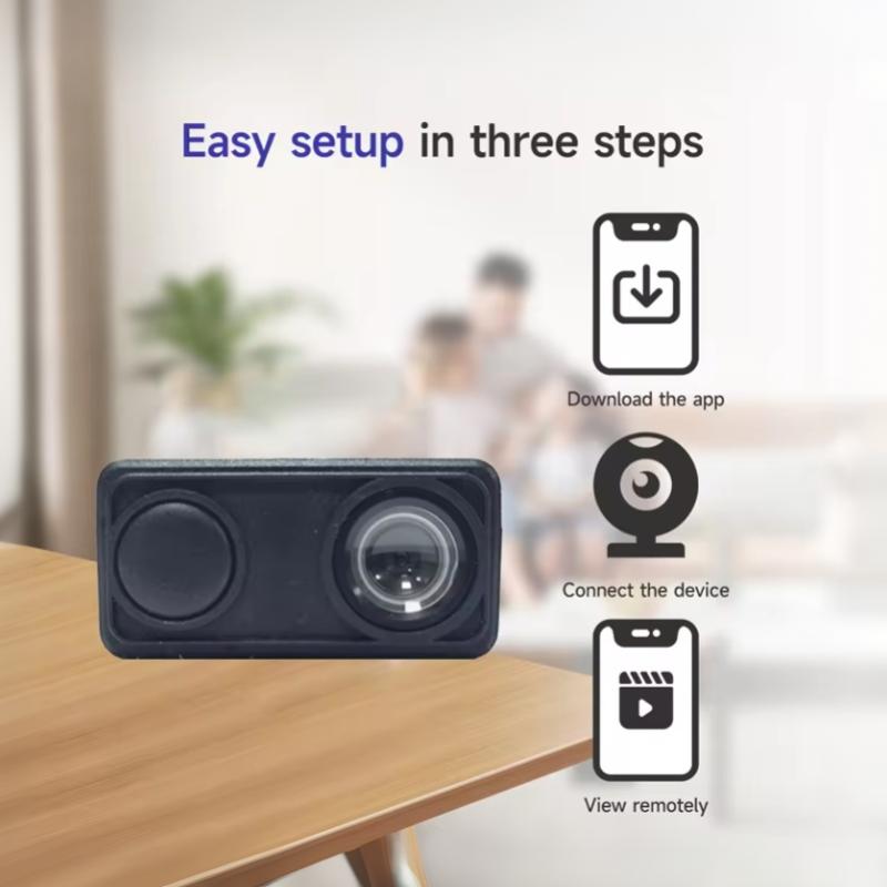 4K HD Wireless Security Camera WiFi Remote Motion Detection Cam for Baby Pet Home Daily Monitoring