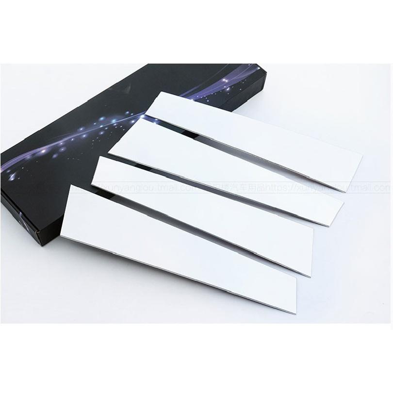 

Для Mercedes Benz W213 E Class E200 E300L 2016- AMG Car-Styling полированное окно BC оконная стойка отделка украшения 4-piece set