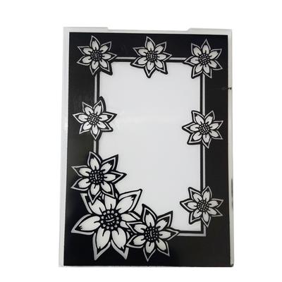 Flower Frame Plastic Embossing Folders Dies Stencil for DIY Scrapbooking Album Card Template Decor Art Plant