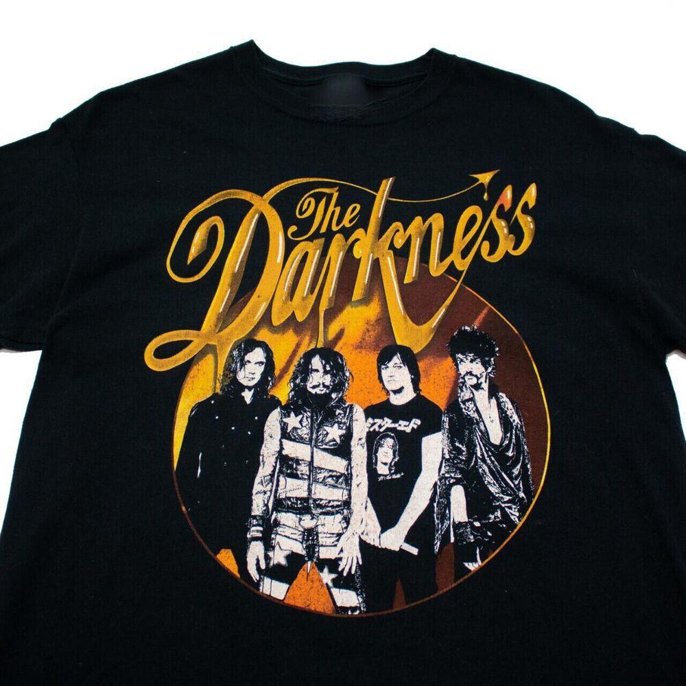 

Vintage THE DARKNESS 2013 TOUR Cotton Black S-3XL Unisex T-Shirt Gift Fans Unisex T-Shirt M