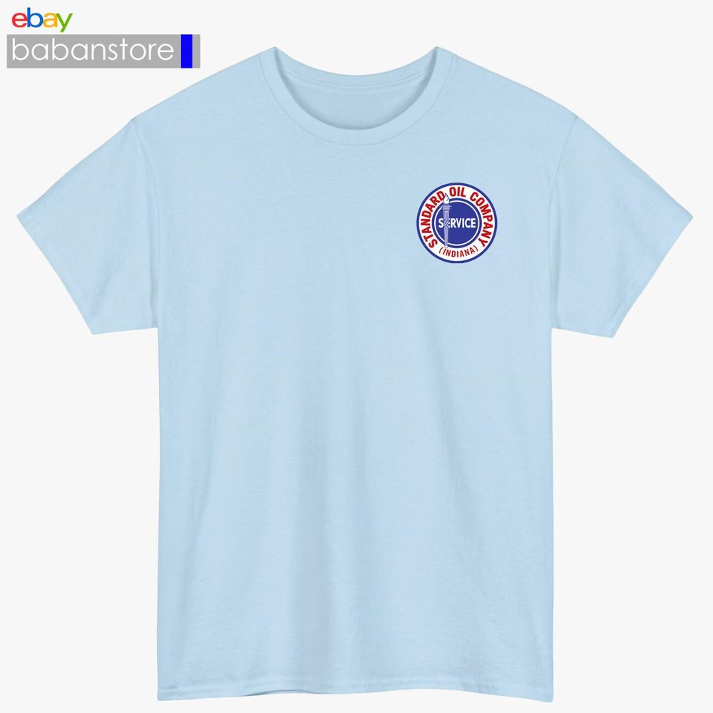

Standard Oil Small Logo Black/White/Gr wbr/ ey/Navy/Red/Li wbr/ ght Blue TShirt Size S5XL Unisex T-Shirt XXXXL