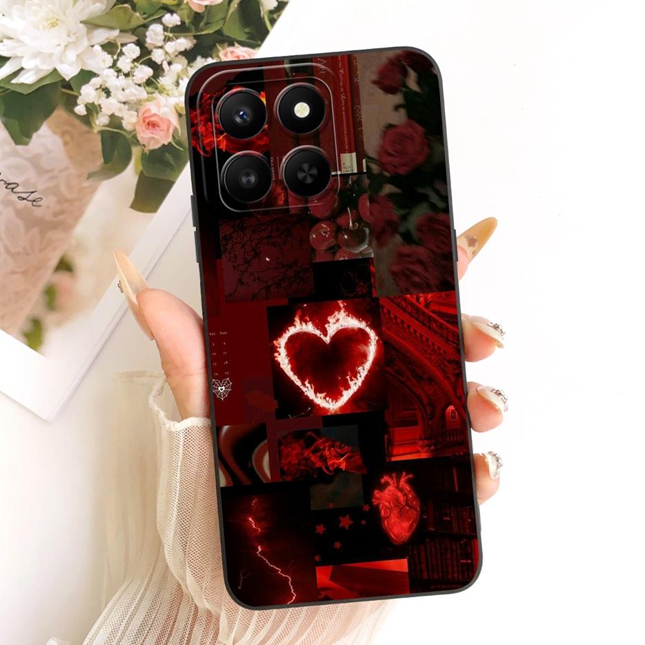 Etui For Honor 400 Smart 5G LGN-NX1 Urocze Śmieszne Kreskówkowe Pokrowiec Odporne na Wstrząsy Etui na Telefon Dla Honor X7d 4G HonorX7d 5G Miękkie Pokrowce Torby