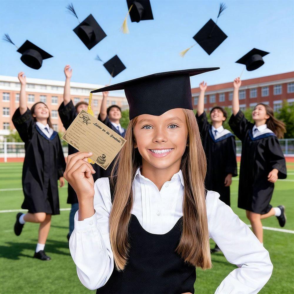 8 ks Papírové karty s radami pro absolventa Rady pro absolventa Dárky pro absolventa Maturitní večírek