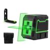 Compact Portable Green Laser Level with Automatic Line Projection - 2 Lines