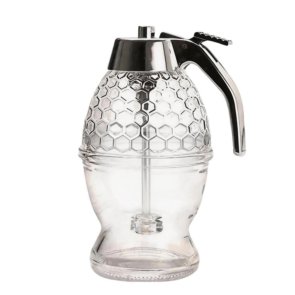 Plastic Honey Dispenser With Stainless Steel Shaft