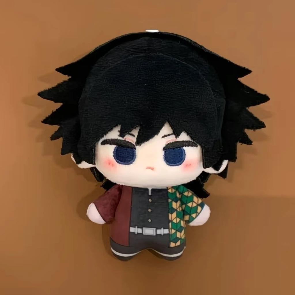 Demon Slayer Plush Tanjiro Giyuu Rengoku Yoriichi Mini Cotton Anime Character Stuffed Keychain Pendant Fans Backpack Decor Birthday Collectible Gift