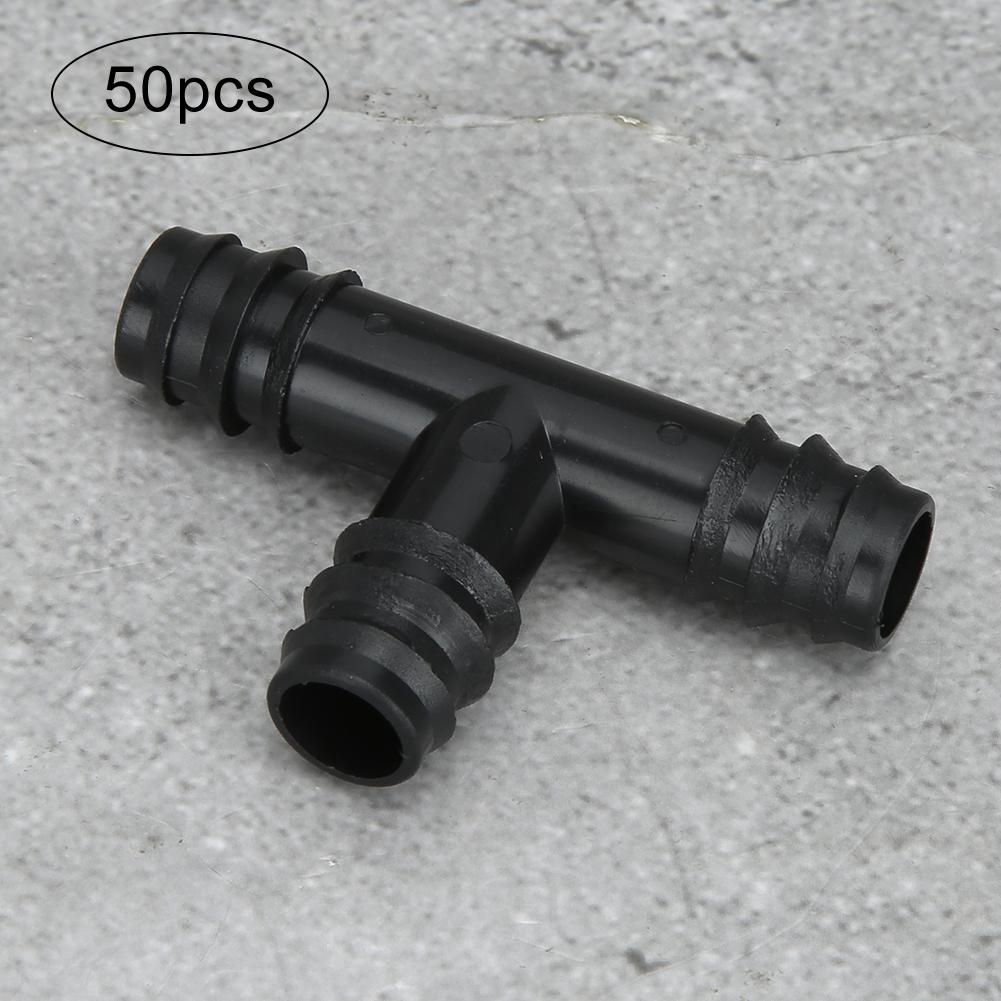 Schwenkrohr Kupplungsverbinder PP Zubehör für Gartenbewässerung Bewässerungssystem 16mm50Stk 16mm