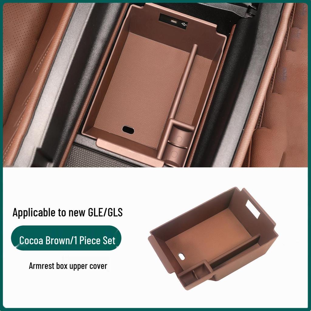 Silicone Storage Box for Mercedes GLE/GLS Center Console & Armrest