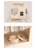 Kids' Wooden Kitchen Playset—Log Style Cooking Toy for Pretend Play