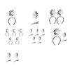 1/2/5Pcs Women Hair Hoop Brain Lagging Design Hairband Casual Outing Hair Clip Headband Hair Accessories