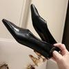 Comfortable Transparent Thick Heel Heels Women Summer Sexy Square Toe Designer Brand Pumps Elegant Party Shallow Shoe for Ladies