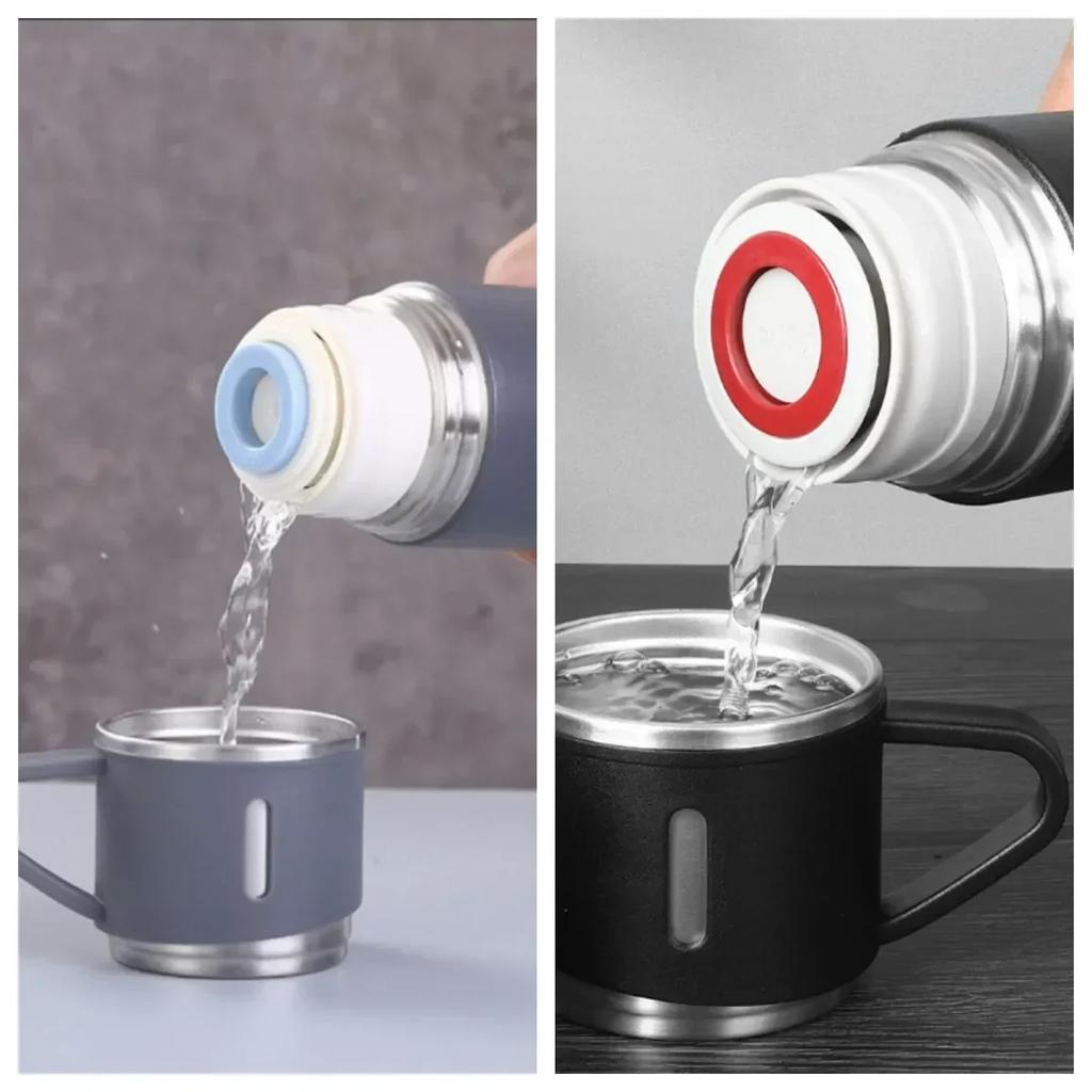 Set de cupe termos de vid 304, din oțel inoxidabil, portabil, de călătorie, pentru sport, cutie cadou, sticle de apă pentru afaceri, cafea