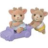 Sylvanian Families Twin Reindeer Dolls ST Mark Certified 3 Years and Up Toy Dollhouse