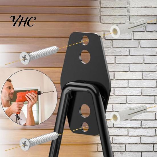 Versatile Garden Storage Solution Hook Anti-rust Detachable Hose Holder Wall Mounted High-strength Metal Hanger Multi-purpose for Water Pipes Ladders