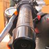Motocyklová úprava 22mm řídítka vyhřívané rukojeti tvarované rukojeti ATV ohřívače nastavit teplota řídítka