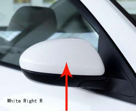 For Mazda 3 1.6 2009 2010 2011 2012 Side Rearview Mirror Cover Wing Mirror Cap With The Painted Color Zmdpw44