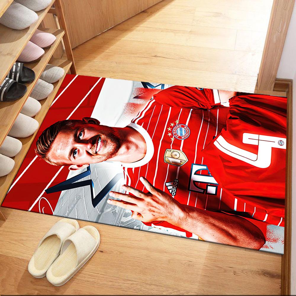 Bayern Munich Area Rug Design for Playrooms Decorate room Outdoor Living Rooms Antislip Carpet Anime Office Decor Gift for Festivals
