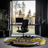 Tadej Pogacar Printed Round Rug Carpet Chair Rug Area Rug Entryway Doormats,for Office Chair Living Room Bedroom Kitchen Room.