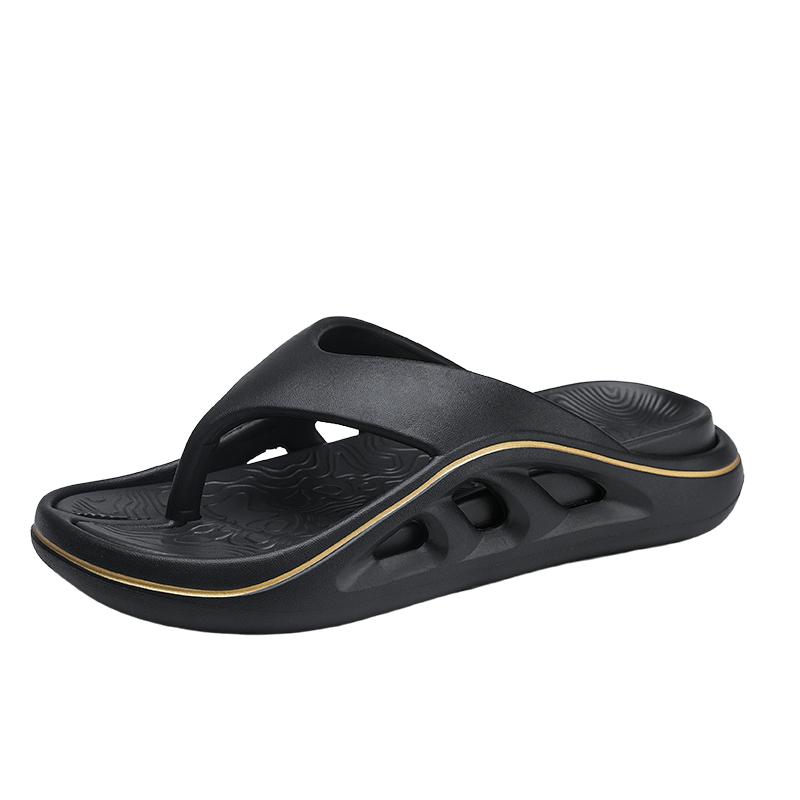 Fashion Summer new men's non-slip flip-flops outdoor beach slippers home light fashion leisure sports flat sandals mesh slippers