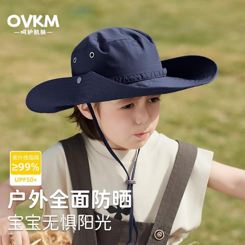 Children bucket hat outdoor boys sun hat camping hiking sun hat girls big brim sun hat middle older children