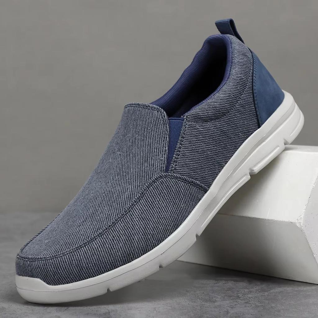 Men Casual Shoes Canvas Breathable Loafers Men Fashion  Male Comfortable Outdoor Walking Shoes Classic Loafers Men Sneakers