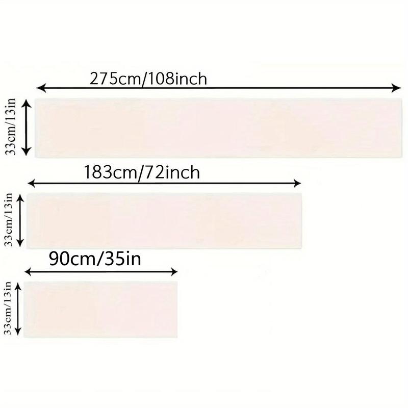 Modern Minimalist Leaf Pattern Table Runner, Home Dining Table Decor Women's clothing