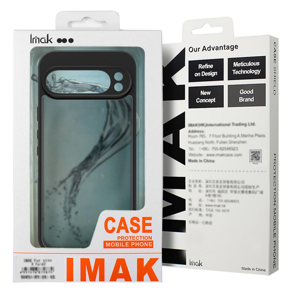 IMAK UX-9B Series For Samsung Galaxy S25 Ultra Case Tiny Airbag PC TPU Matte Phone Cover