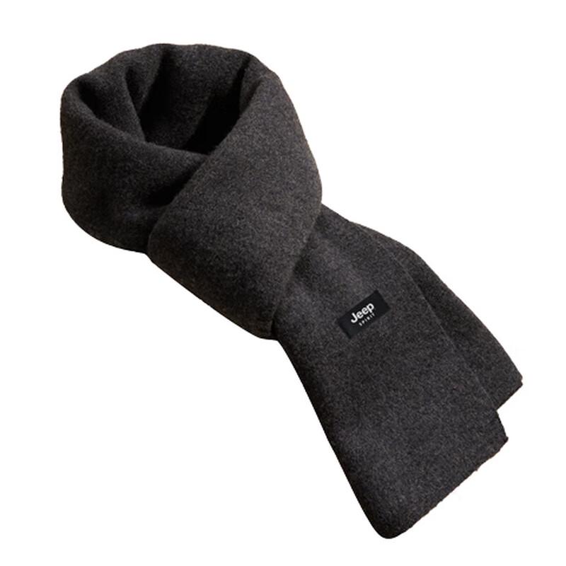 JEEP SPIRIT Men's Warm Knitted Scarf