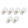 6Pcs Antique LED Light Bulb 4W Vintage G45 E27 Filament Bulb for Chandeliers White Light 360LM 220V