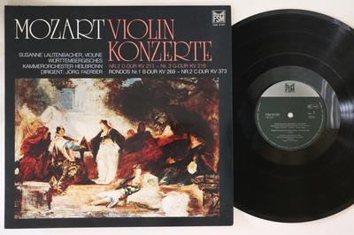 LP Schallplatte SUSANNE LAUTENBACHER - Mozart Violinkonzerte FSM33039 FSM Deutschland Klassik Gebraucht