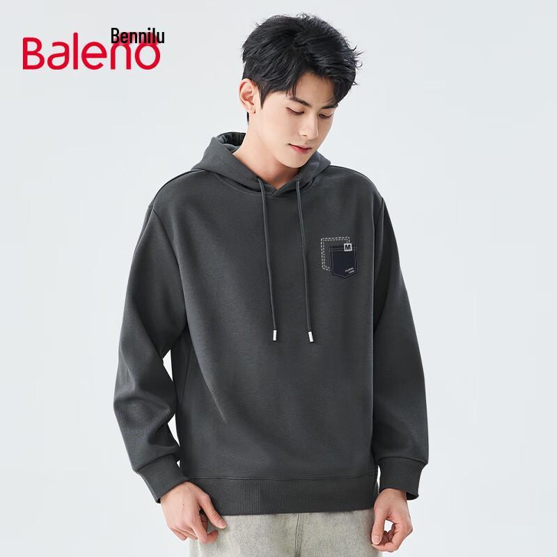 

Baleno Men s American Style 2025 Heavyweight Hooded Sweatshirt 4XL