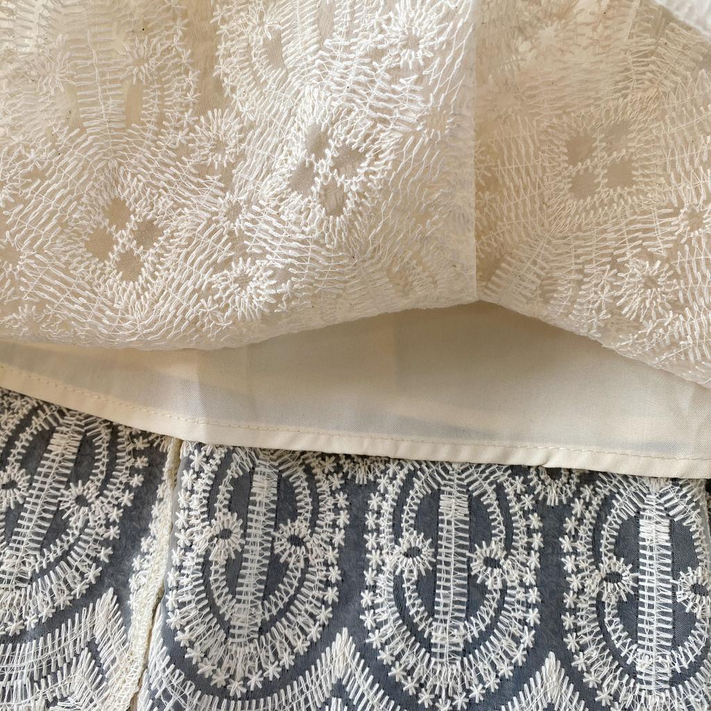 High Quality Runway Design Embroidered Beaded Round-Neck Wedding Dress for Women Summer Lace Crochet Slim Pleated Dress