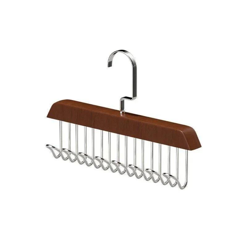 Cârlig pentru cuier din lemn masiv Umeraș pentru sutien pentru depozitare pentru femei Umeraș pentru curea de uz casnic Durabil 8 cârlige Suport dulap Organizator de haine Depozite