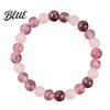 Elegant Simple Bracelet Natural Stone Beaded Bracelets Semi-Precious Gemstones Wear-resistant