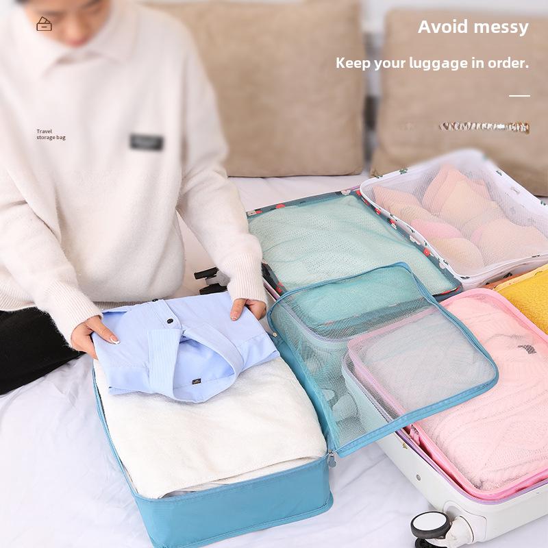 Juego de bolsas para empacar y organizar ropa de viaje