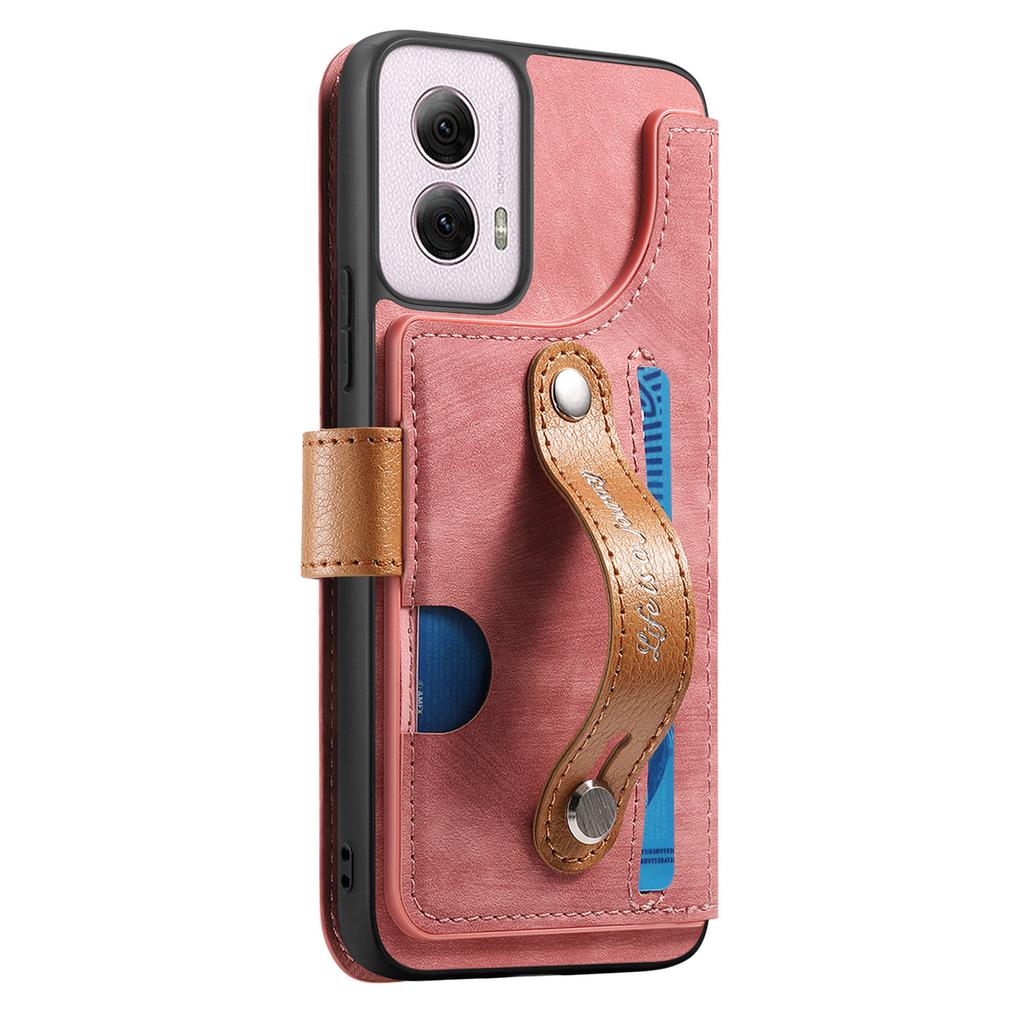 Ultimate Shockproof Wallet Case for Motorola series.G Stylus/G Play/G Power/Edge/G85/G45/G34/G35/G55...| Card Holder + Stand + RFID Protection