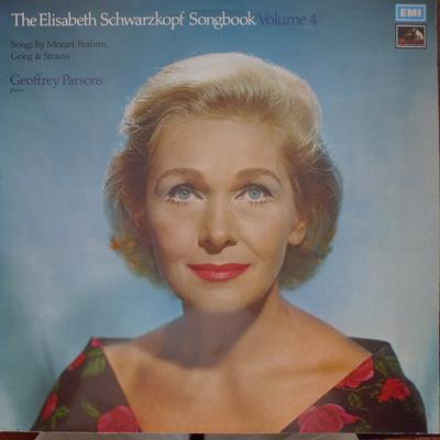 LP Record ELISABETH SCHWARZKOPF , SONGS BY WO - The Elisabeth Schwarzkopf Songbook  ASD2844 His Master's Vo 1972 UK Classical Used