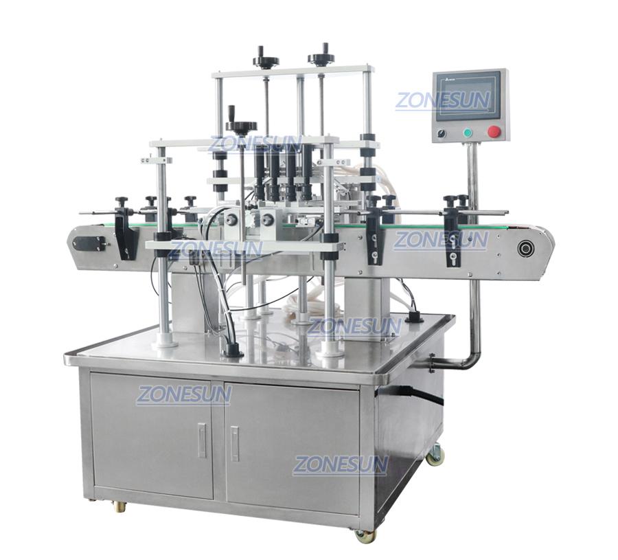 Zonesun ZS-VTZL4A Automatic Vacuum Perfume Filling Machine Fragrance Bottle Filler