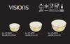 PEARL METAL VISIONS Bowl, 2.0L, 21cm Outer Diameter, Heat-Resistant Glass, Microwave, Oven, and Dishwasher Safe, CP-8832