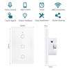 120 EU Graffiti Smart WiFi Touch Wall Switch - Neutral/Live Single Wire, RF433APP Universal