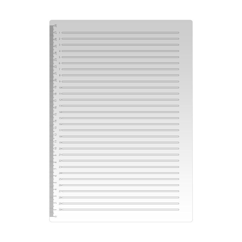 Scribing Free Examination Lines Markings Ruler Writing Stencil Ruler Straight Line Stencil Ruler Calligraphy Template