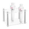 6 Hole Flavor Cartridges Organiser With Acrylic Construction Clear Spacious Designs Stoarge Rack