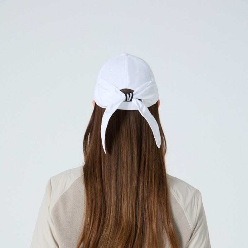 MunSingwear Women S eSSential Ribbon Ballcap White Mr122lcp13