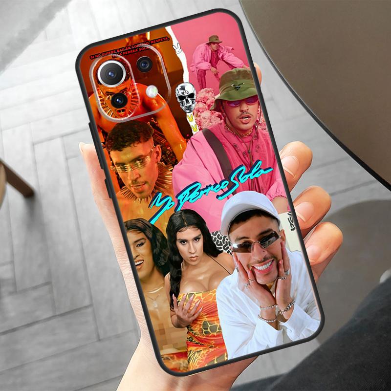 Yo Perreo Sola Bad Bunny Maluma Case For POCO F6 F5 X6 X3 X5 M6 Pro F3 M5s Xiaomi 13 14 Ultra 12 Lite 11T 12T 13T Pro Cover