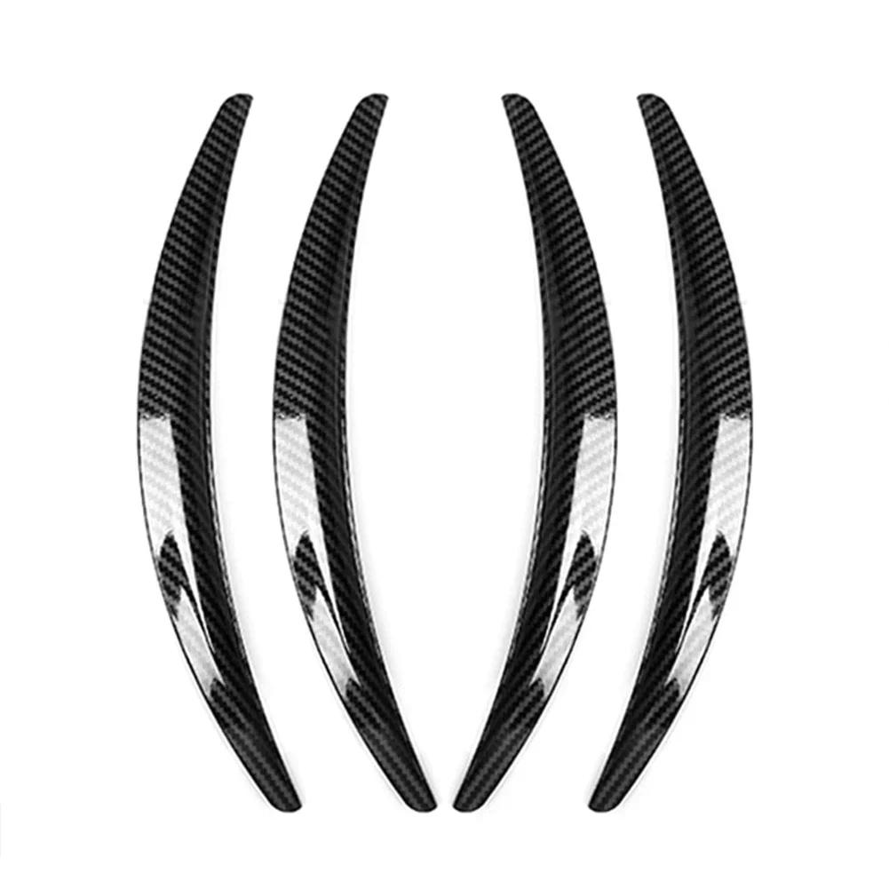 4 Stuks/Set Auto Wielwenkbrauw Boog Sierlijst Zijspatbord Flare Strip Voor Tesla Model 3 2017 2018 2019 2020 2025 Exterieuronderdelen