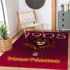 Galatasaray Customize Text Floor Rug Office Rug Perfect For Entryway Balcony Kitchen Dormitory Antislip Rug Office Home Decor Wedding Party Gift