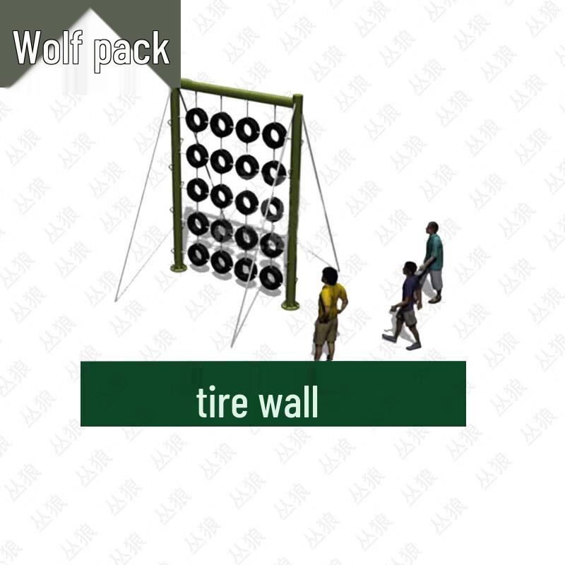 Jungle Wolf 600m Obstacle Course Training Equipment