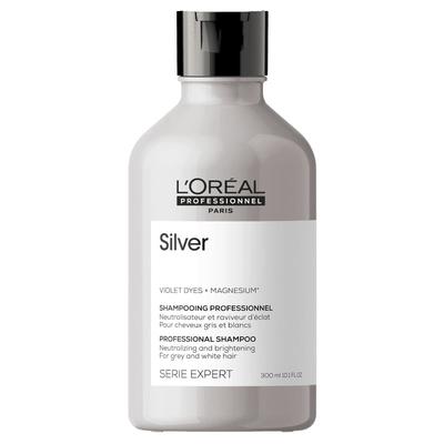 L'Oreal Professionnel, Serie Expert Silver, Șampon pentru Păr, Neutralizant & Strălucire, 300 ml